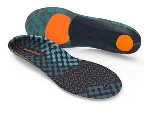 Superfeet Run Cushion High Arch Insoles Size D Trim to Fit New